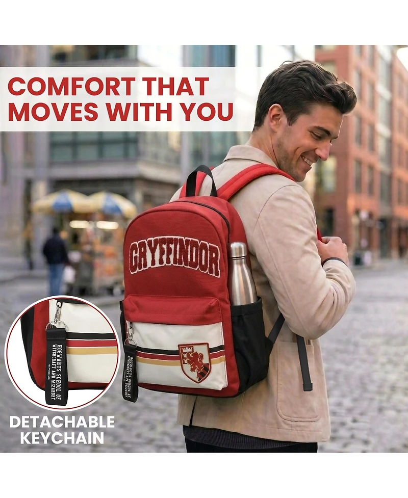 Harry Potter Gryffindor Crest 16.5" Adult Red Backpack