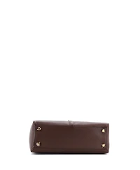 Pre-Owned Celine Medium 16 Top Handle Bag Grained Calfskin