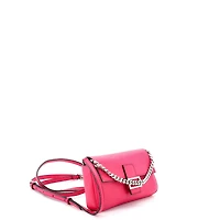 Pre-Owned Fendi Micro Baguette Bag Leather
