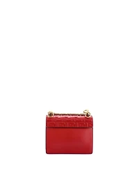 Pre-Owned Fendi Small Kan I Bag Zucca Embossed Leather