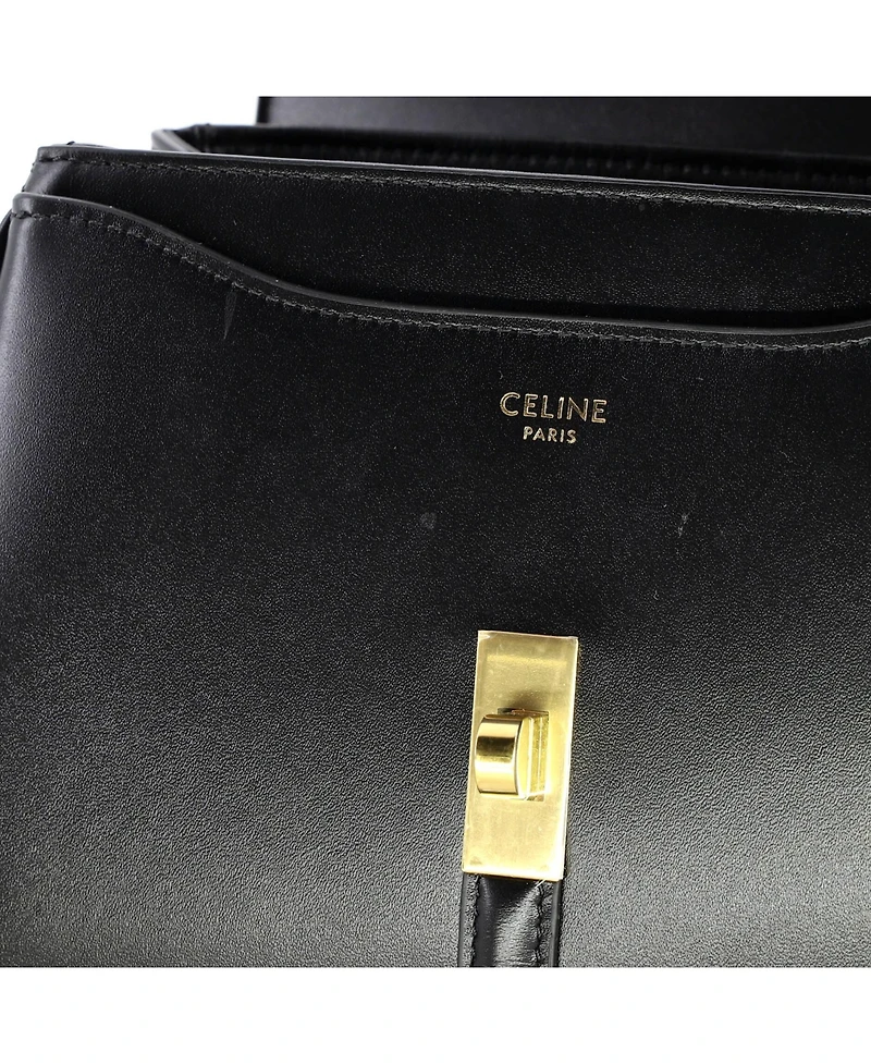Pre-Owned Celine Mini 16 Top Handle Bag Smooth Calfskin