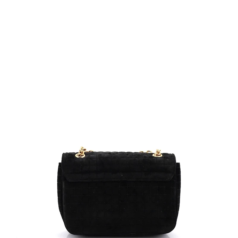 Pre-Owned Celine Medium C Bag Quilted Suede