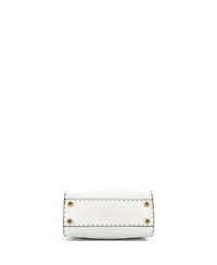 Pre-Owned Fendi Mini Selleria Peekaboo Bag Leather