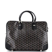 Pre-Owned Goyard Mm Ambassade Briefcase Coated Canvas