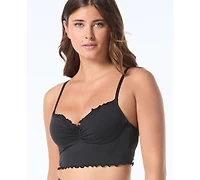 Coco Reef Women's Sweetheart Neck Lavish Underwire Crop Swim Top