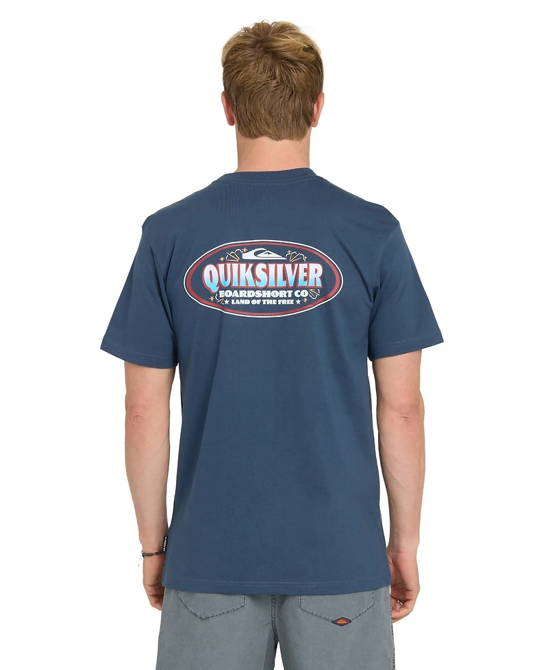 Quiksilver Men's Short-Sleeve Crewneck T-Shirt