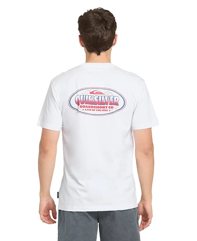 Quiksilver Men's Short-Sleeve Crewneck T-Shirt