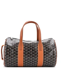 Pre-Owned Goyard 40 Barrel Sport Duffle Bag Coated Canvas