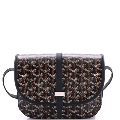 Pre-Owned Goyard Pm Belvedere Ii Messenger Bag Coated Canvas
