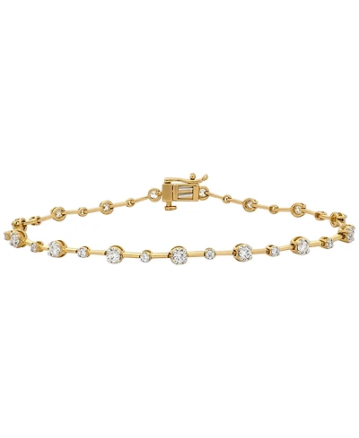 Macy's Diamond Bracelet (1 ct. t.w.) in 10k Yellow Gold