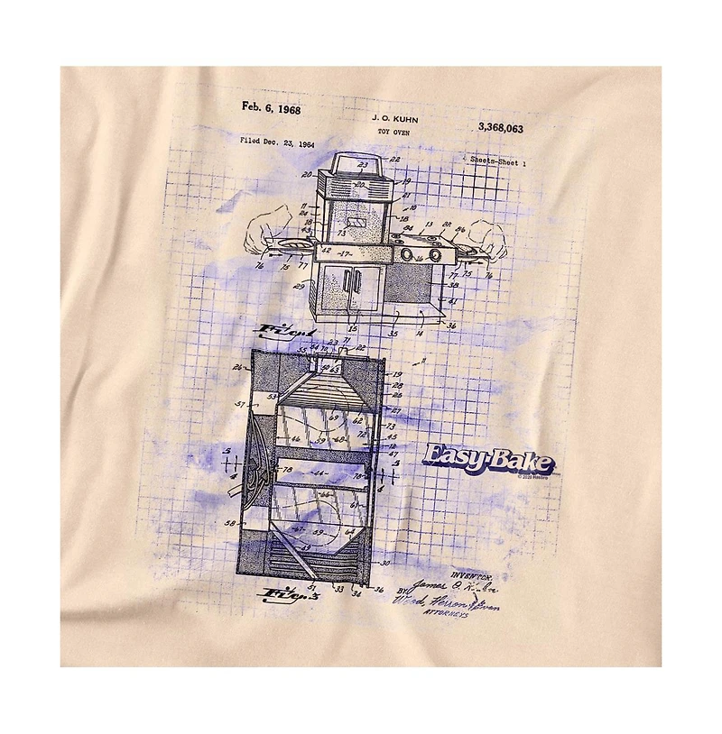 Logovision Men's Easy Bake Oven Sketch of First T Shirt