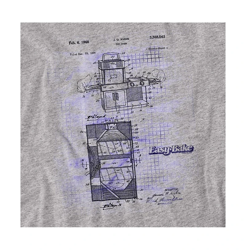 Logovision Men's Easy Bake Oven Sketch of First T Shirt