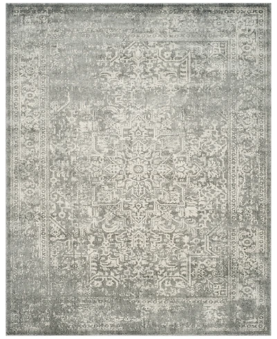 Safavieh Evoke EVK256S Silver/Ivory 5'1" x 7'6" Area Rug