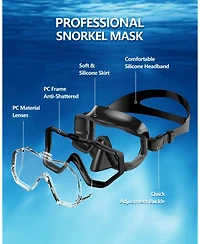 Gnuadz Swim Goggles Nose Cover Anti-fog Mask Adults