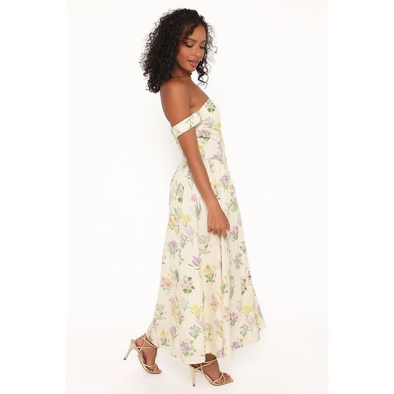 Petal and Pup Women's Larni Off Shoulder Midi Dress