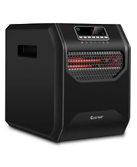 Gouun 1500W Portable Electric Space Heater with 12H Timer Led Display and Remote Control