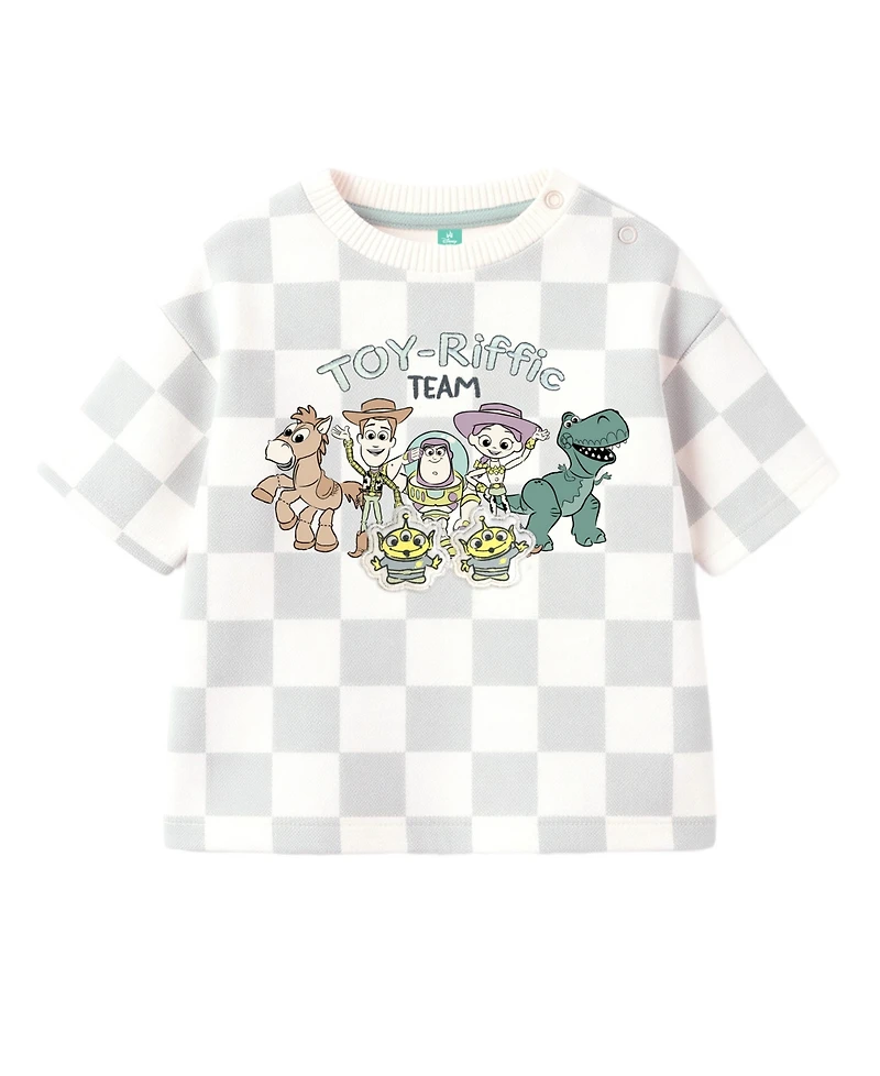 Disney Baby Boys' Toy Story Short-Sleeve T-Shirt and Shorts, 2-Piece Set