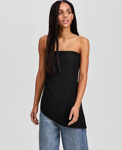 And Now This Women's Asymmetrical-Hem Strapless Top, Macy's Exclusive