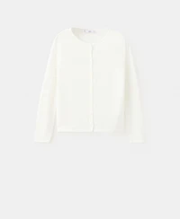 Mango Women's Knitted Button Cardigan