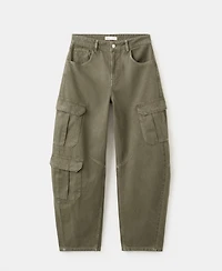 Mango Women's Pocket Cargo Jeans
