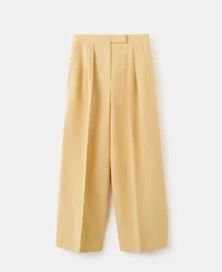 Mango Women's Straight Mid-Rise Pants