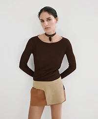 Mango Women's Fine-Knit Sweater
