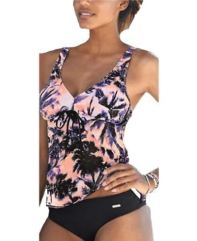 Lascana Palm Tree Tankini Top Bottom