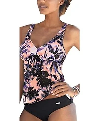 Lascana Palm Tree Tankini Top Bottom