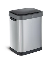 Home Zone Living Gallon Sensor Kitchen Trash Can with Motion Sensor Lid and Touch Controls, Stainless Steel