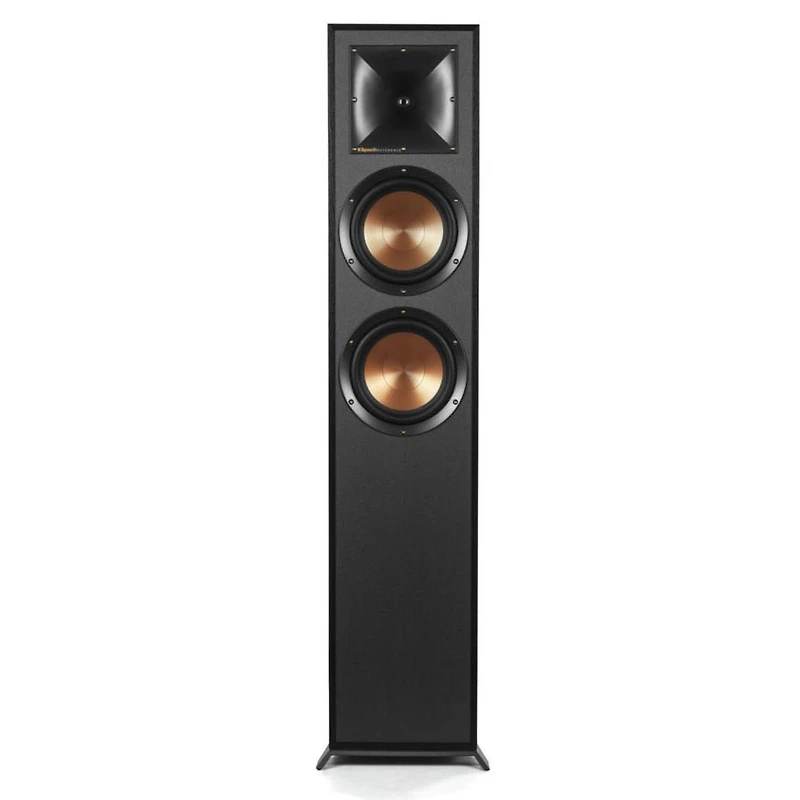 Klipsch Reference R-625FA Floorstanding Speaker, Textured Wood Grain Vinyl