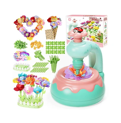 Bruce & Shark Diy Flower Craft Kit - Make 30+ Bouquets with Storage Box