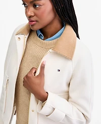Tommy Hilfiger Women's Corduroy Collar Bomber Jacket