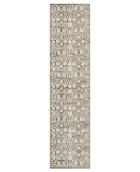 Hunter Florence Washable Non-Slip Printed Chenille Runner Rug, 96" x 24"