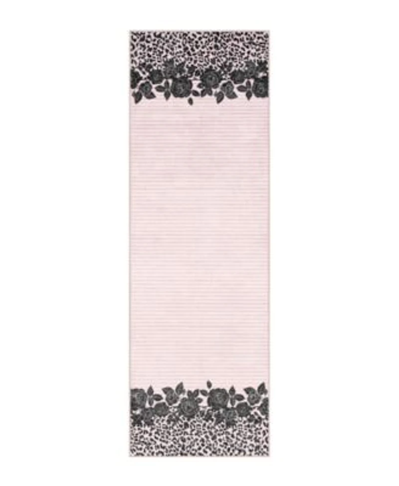 Juicy Couture Lacey Leopard Finely Soft Washable Rugs