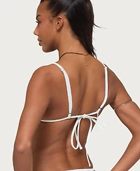 Edikted Women's Luz Beaded Triangle Bikini Top