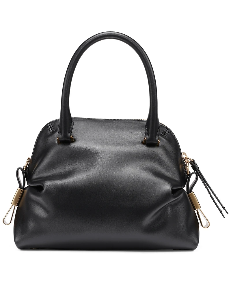 Karl Lagerfeld Paris Charlaine Leather Small Crossbody Handbag