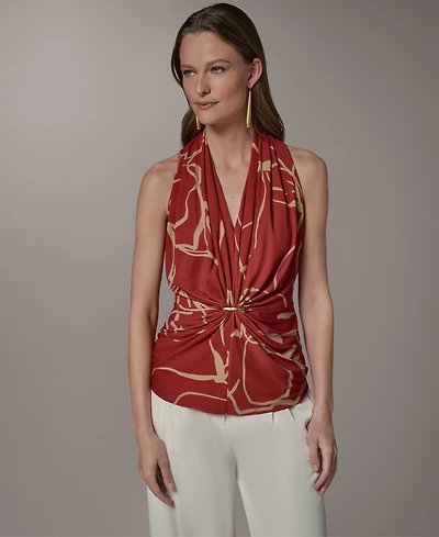 Donna Karan New York Women's V-Neck Top
