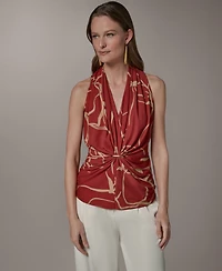 Donna Karan New York Women's V-Neck Top