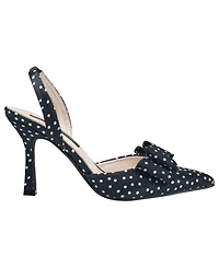 French Connection Womens Betti Bow Slingback Heel