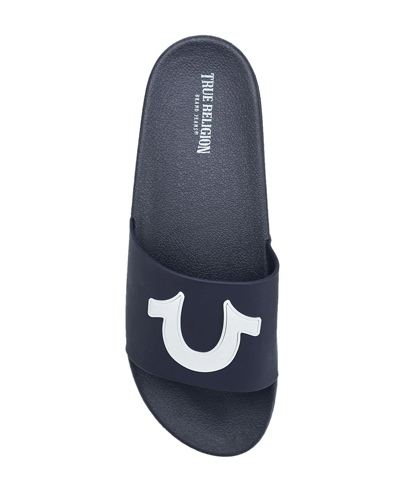 True Religion Men's Logo Slide