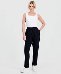Style & Co Petite LuxLounge French Terry Fleece Sweatpants, Macy's Exclusive