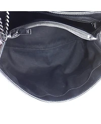 Pre-Owned Saint Laurent Medium Loulou Shoulder Bag Matelasse Chevron Leather