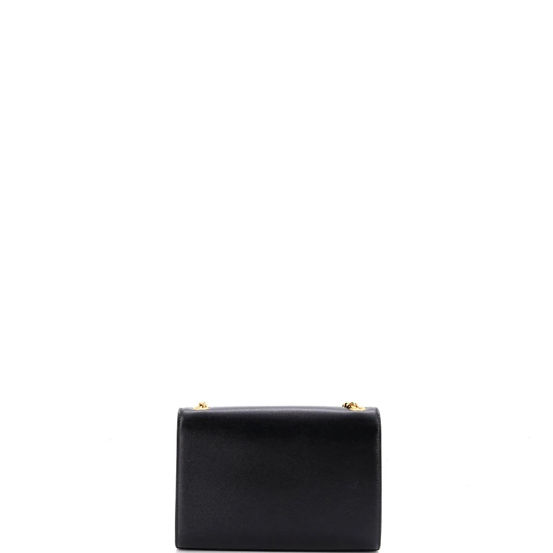 Pre-Owned Saint Laurent Small Classic Monogram Crossbody Bag Grainy Leather