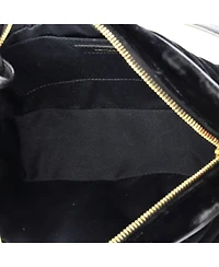 Pre-Owned Saint Laurent Small Lou Camera Bag Matelasse Chevron Velvet