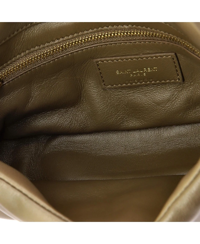 Pre-Owned Saint Laurent Small Le 5 a 7 Hobo Leather