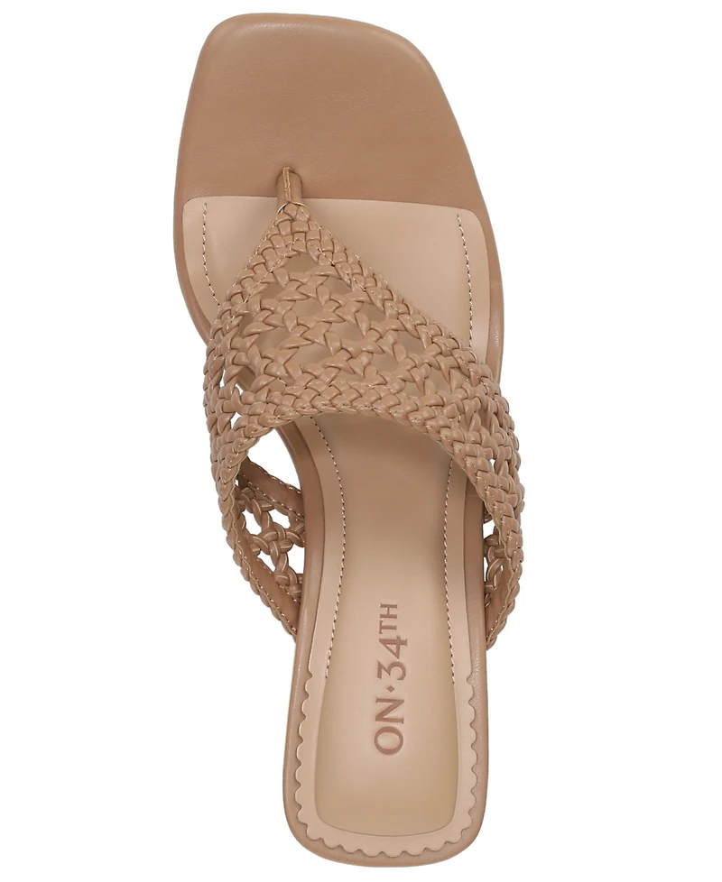 On 34th Women's Santonii Block Heel Sandals, Macy's Exclusive