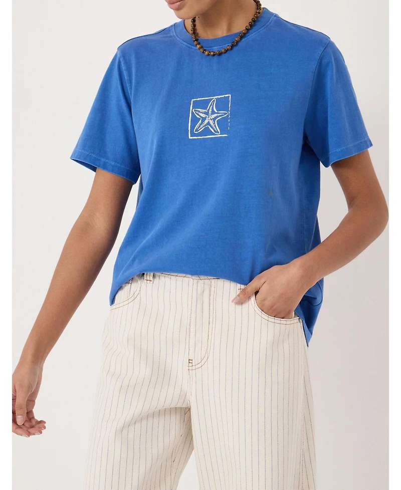 Hush Women's Sealife Graphic Crew Neck T-Shirt