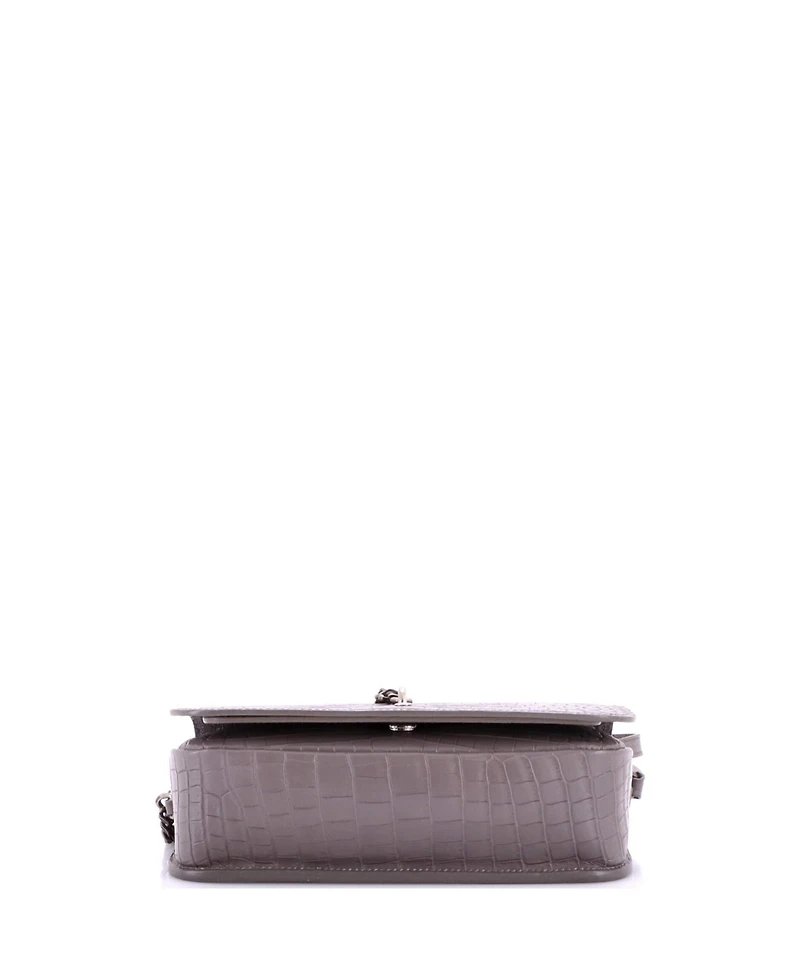 Pre-Owned Saint Laurent Medium Charlotte Messenger Bag Embossed Leather