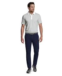 Pga Tour Men's Novelty Geo Color-Block Golf Polo Shirt