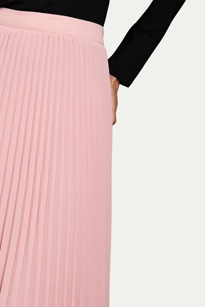 Coast Women's Pleated Georgette Midi Skirt